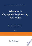 Advances in Cryogenic Engineering Materials : Part A /