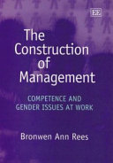 The construction of management : competence and gender issues at work /