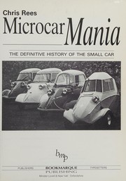 Microcar mania : the definitive history of the small car /