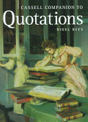 Cassell companion to quotations /