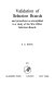 Validation of selection boards and procedures as exemplified in a study of the War Office Selection Boards /