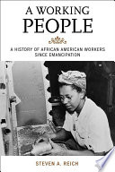 A working people : a history of African American workers since emancipation /