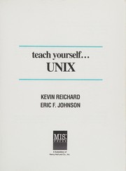 Teach yourself-- UNIX /