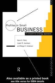 Profiles in small business : a competitive strategy approach /