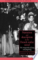 Narration and description in the French realist novel : the temporality of lying and forgetting /