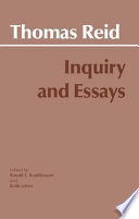 Thomas Reid's Inquiry and essays /