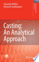 Casting : an analytical approach /