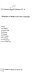 A bibliography of pidgin and creole languages /