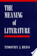 The meaning of literature /