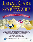 Legal care for your software : a step-by-step developer's guide /