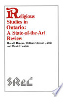 Religious studies in Ontario : a state-of-the-art review /