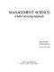 Management science : a self-correcting approach /
