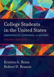 College students in the United States : characteristics, experiences, and outcomes /