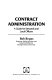 Contract administration : a guide for stewards and local officers /