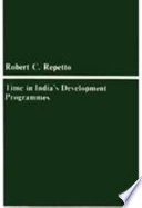 Time in India's development programmes /