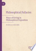 Philosophical Fallacies : Ways of Erring in Philosophical Exposition /