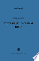 Topics in Philosophical Logic /