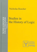 Studies in the history of logic /