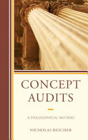 Concept audits : a philosophical method /