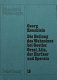 Die Heilung des Wahnsinns bei Goethe : Orest, Lila, der Harfner und Sperata : zum Verhaltnis von Literatur Seelenkunde und Moral im spaten 18. Jahrhundert /