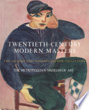 Twentieth century modern masters : the Jacques and Natasha Gelman collection /