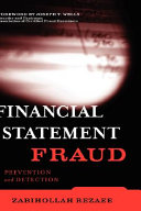 Financial statement fraud : prevention and detection /