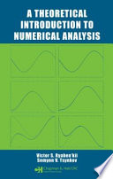 A theoretical introduction to numerical analysis /