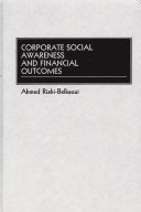 Corporate social awareness and financial outcomes /