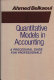 Quantitative models in accounting : a procedural guide for professionals /