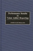 Performance results in value added reporting /