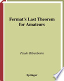Fermat's last theorem for amateurs /