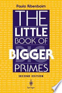 The little book of bigger primes /