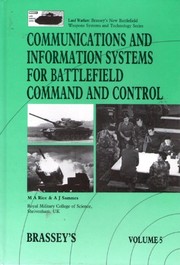 Communications and information systems for battlefield command and control /