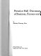 Prentice-Hall dictionary of business, finance, and law /