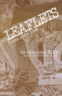 Leaflets : poems, 1965-1968 /