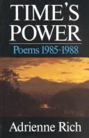 Time's power : poems 1985-1988 /