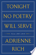 Tonight no poetry will serve : poems, 2007-2010 /