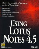 Using Lotus Notes 4.5 /