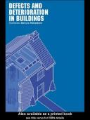 Defects and deterioration in buildings /