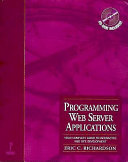 Programming Web server applications /