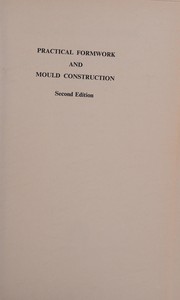 Practical formwork and mould construction /