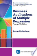 Business applications of multiple regression /