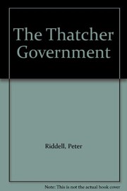The Thatcher government /