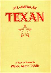 All-American Texan : a book of poetry /