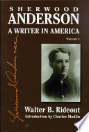Sherwood Anderson : a writer in America /