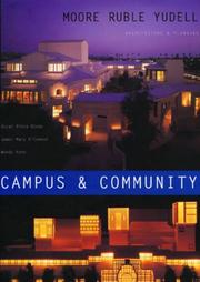 Campus & community : Moore Ruble Yudell : architecture & planning /
