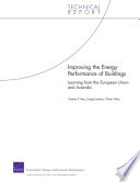 Improving the energy performance of buildings : learning from the European Union and Australia /