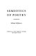 Semiotics of poetry /