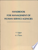 Handbook for management of human service agencies /