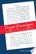 Forged genealogies : Saint-John Perse's conversations with culture /